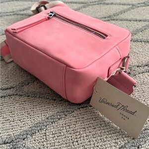 NWT! Universal Thread pink camera bag cross-body clutch bag